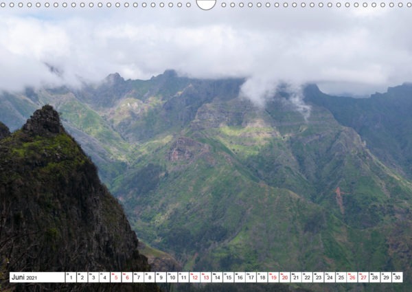 Der Blick in Richtung Terra Grande auf Madeira Der Blick in Richtung Terra Grande auf Madeira